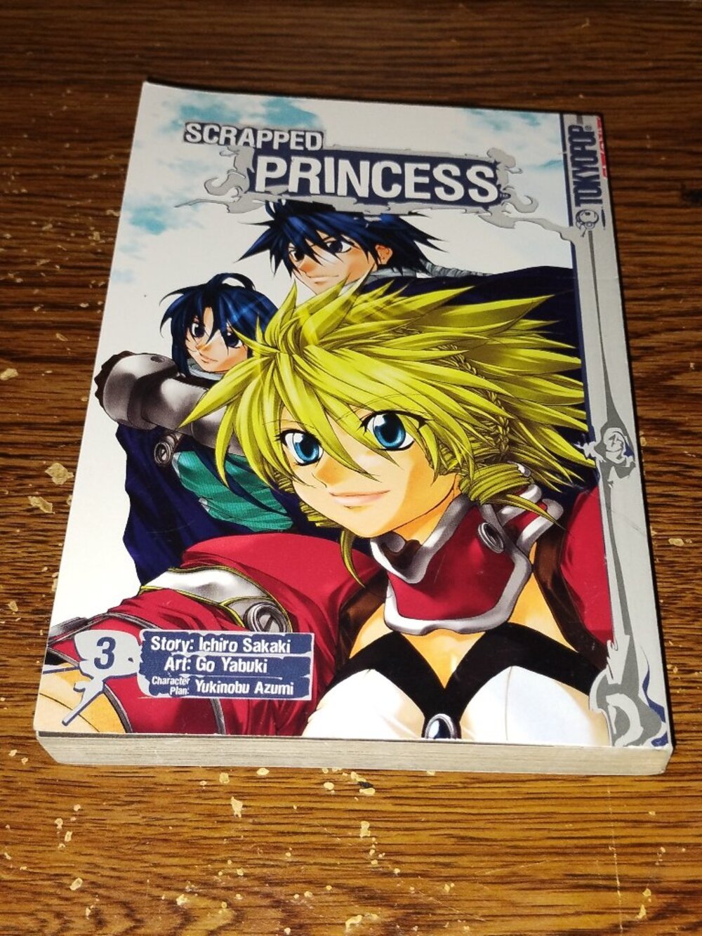 Scrapped Princess Vol. 3 from Tokyopop Manga in English
